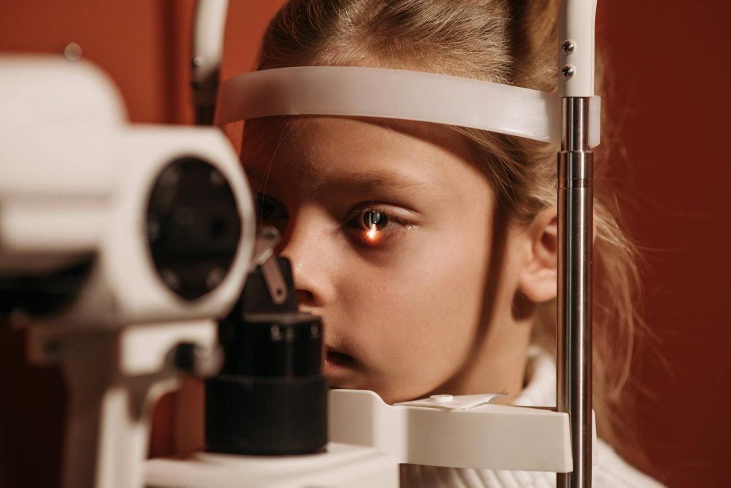 child eye exam